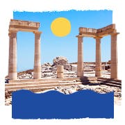 Rhodes, Greece Icon
