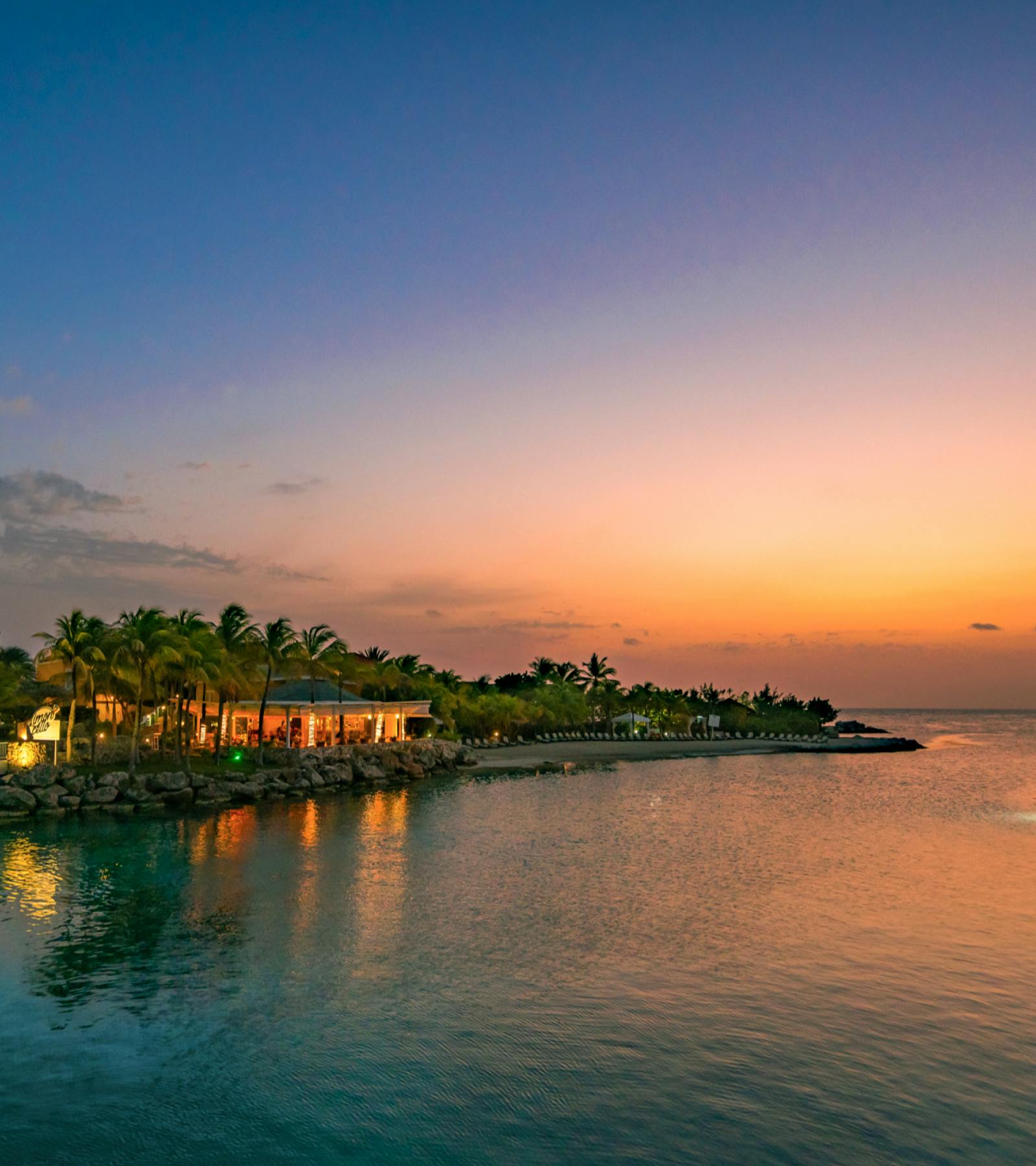 Sunsets in the Lesser Antilles