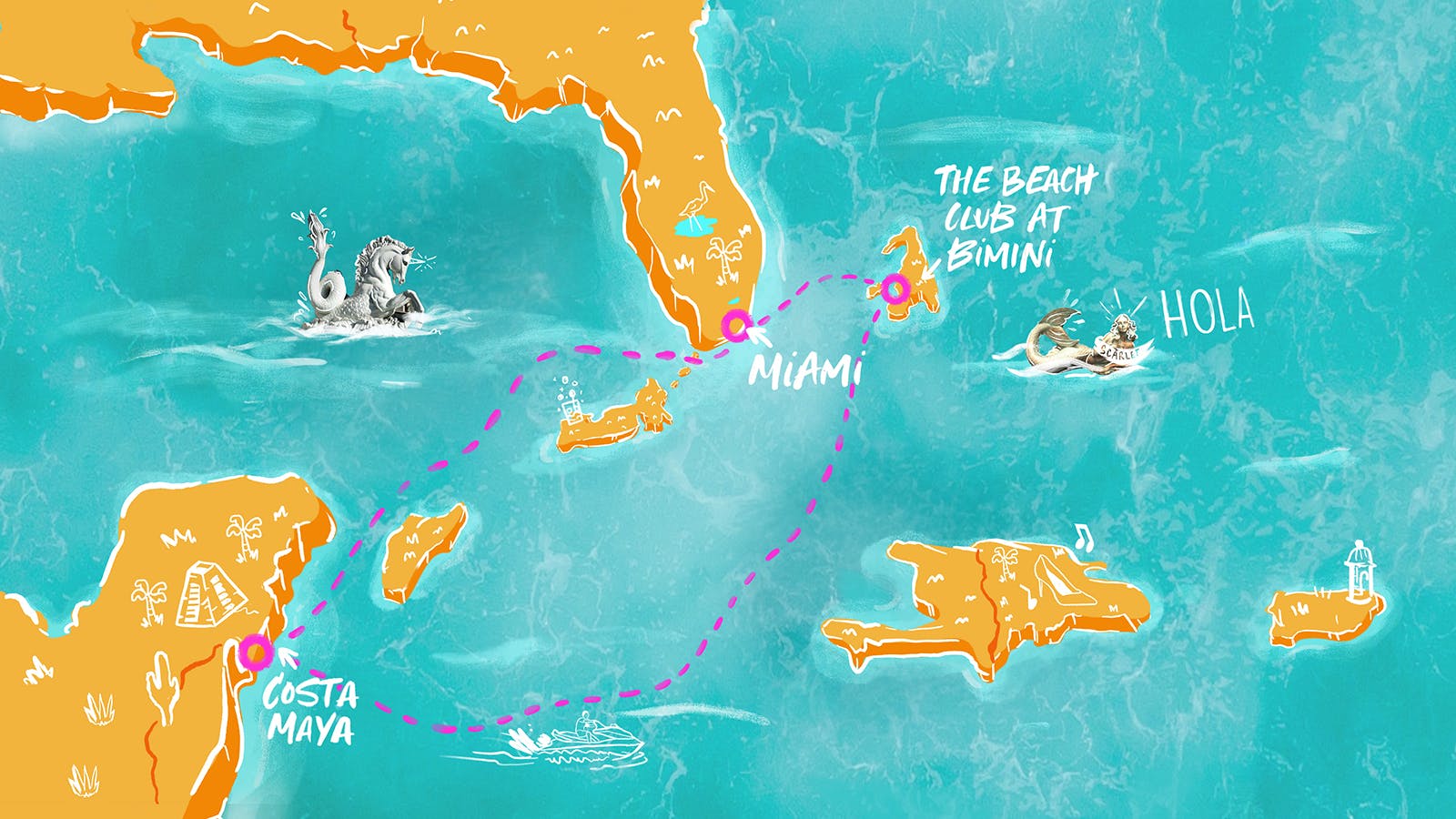 Mayan Sol Map