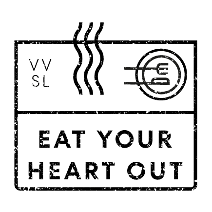 Eat your heart out stamp