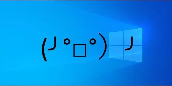 What is Kaomoji and how to use it in Windows 10?