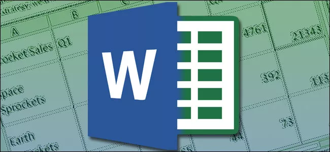 How to use Excel features in Microsoft Word?