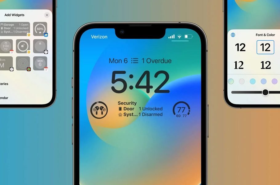 How to personalize iPhone lock screen?